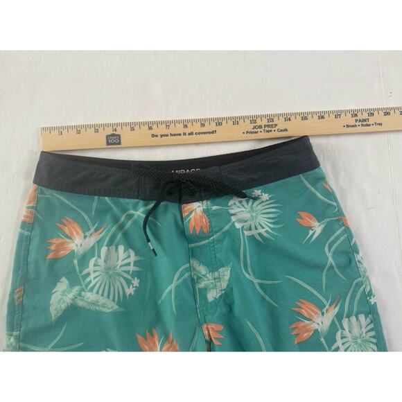 Rip Curl Board Shorts Mens 30 Waist Floral Hawaiian Stretch Mirage #5693 - Picture 9 of 15